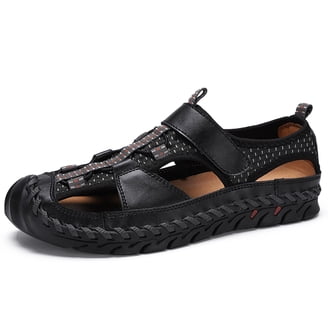 Drew Mens Dublin Leather Slip On Fisherman Sandals - Walmart.com display picture 1