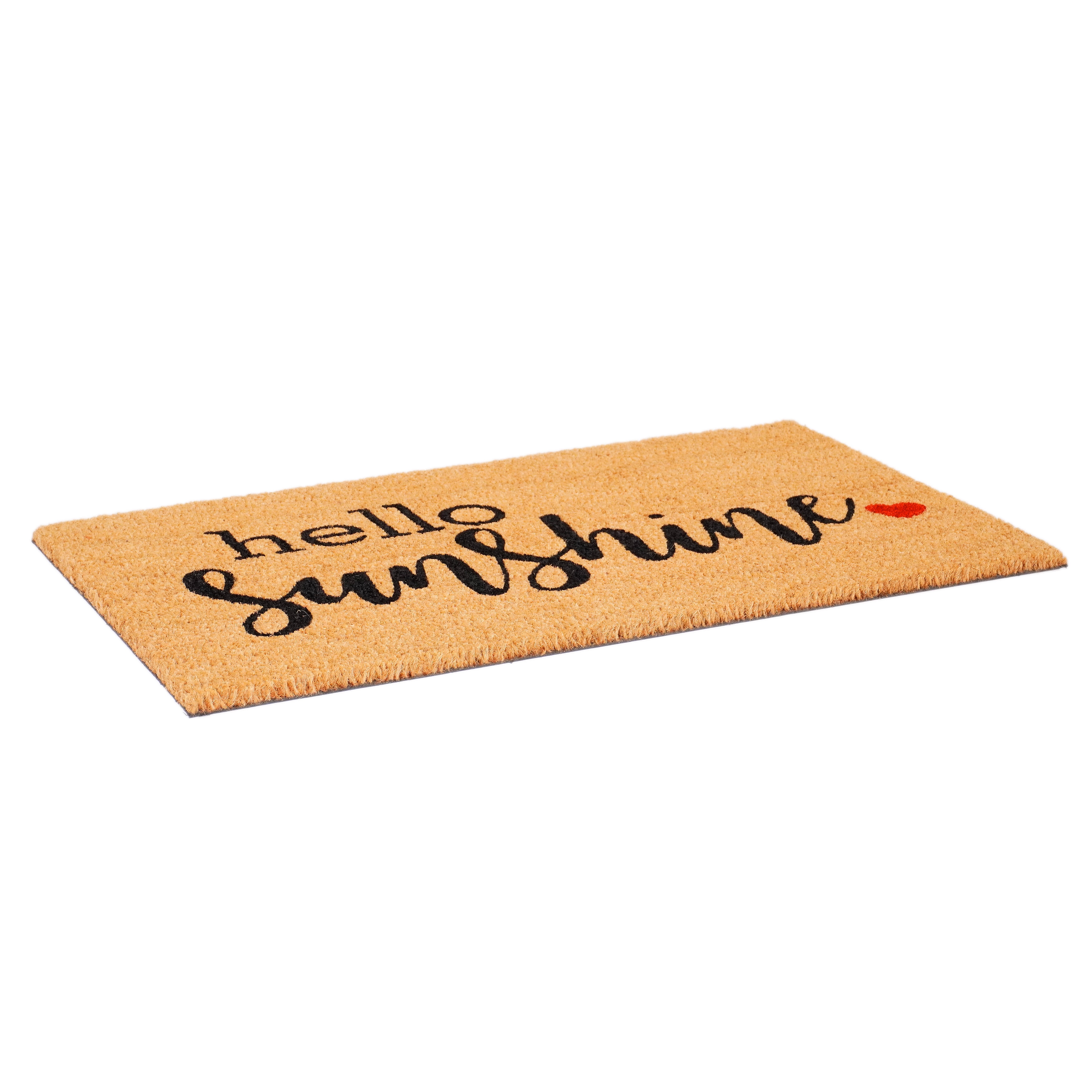 Calloway Mills 108453048 Hello Sunshine Doormat, 30" x 48"