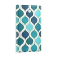 thumbnail image 2 of Yayeee Blank Wall Plate Cover 1-Gang 4.5"x2.7" Home Unused Decorative Outlet, Blue Geometric Pattern, 2 of 7