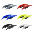 thumbnail image 2 of Scienceny Adhesivo de decoración, multicolor, ligero, para motocicleta, alerón, pegatinas, accesorio de Motor portátil suave, decorativo Accesorios para motos Amarillo Scienceny VI018880-04B, 2 of 6