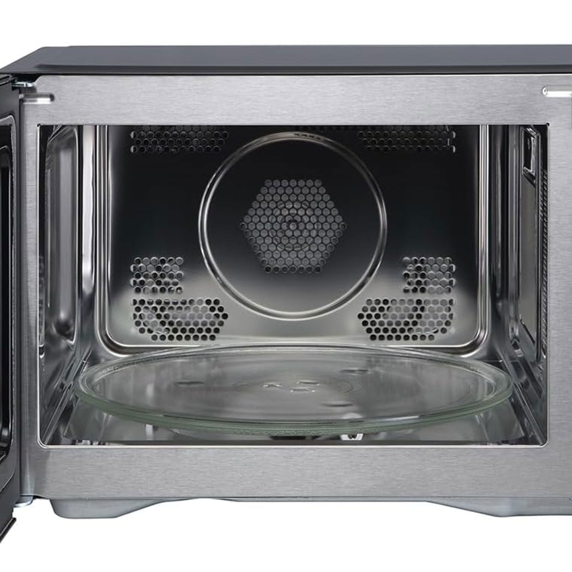 Magic Chef 1 cu ft Countertop Microwave Oven in Multicolored