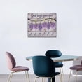 thumbnail image 3 of Purple Lavender Wall Art God Says You Are Wall Decor Rustic Hummingbird Lavender Pictures Canvas Prints Motivational Framed Modern Artwork for Women Home Living Room Bedroom Bathroom 20"x16", 3 of 6