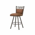 thumbnail image 4 of Iron Mountain 3603330 Waterson Swivel Bar Stool- 30 in. Seat Height - Inca & Bronze, 4 of 4