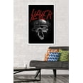 thumbnail image 2 of Slayer - Grey Scale Hellmit Wall Poster, 22.375" x 34" Framed, 2 of 5