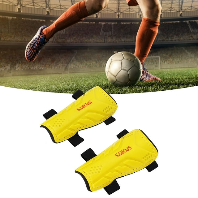 Espinilleras de fútbol Protector de Piernas protectoras de fútbol para deportes almohadillas de atrenamiento para niños corea de sujeción elás