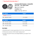 thumbnail image 2 of Accessory Belt Tensioner - Compatible with 1987 - 1991 GMC G2500 1988 1989 1990, 2 of 2