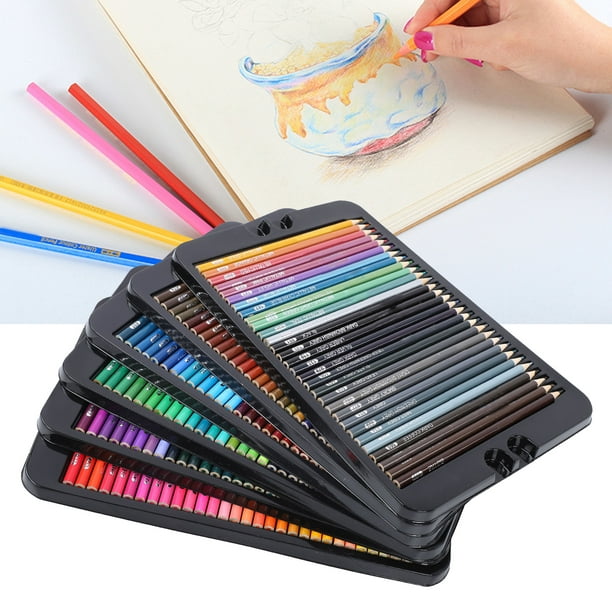 Crayons de couleur professionnels, ensemble de dessin d
