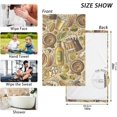 thumbnail image 3 of SKYSONIC Cartoon Beer Fest Patterned Hand Towels 2 PCS, Cotton Bath Towel for Drying Face Hands Body ,Absorbent Lightweight Towels for Bathroom Ktichen Travel Gym, 16"x28", 3 of 7