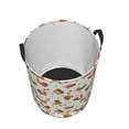 thumbnail image 3 of Goofa Squirrel Playing Printed Circular Hamper,Laundry Basket with Handles,Storage Baskets Foldable,Large Capacity Laundry Hamper-Medium, 3 of 8