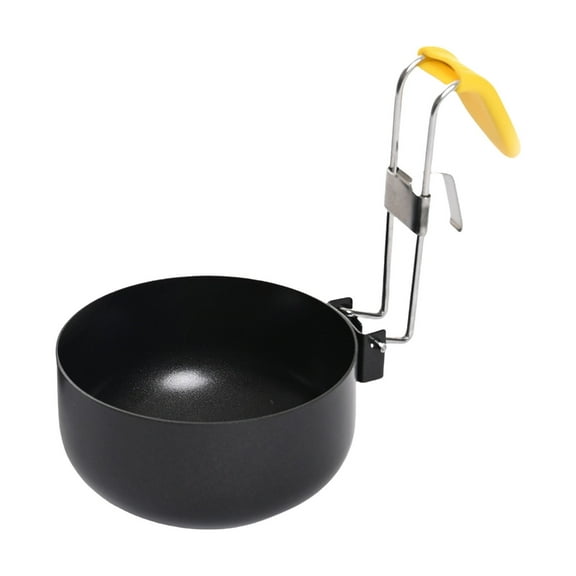 Folding Eggs Boiling Pots Metal Texture Perfect for Easily Eggs Poaching