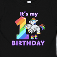 thumbnail image 4 of Inktastic It's My 1st Birthday Unicorn Boys or Girls Baby T-Shirt, 4 of 5