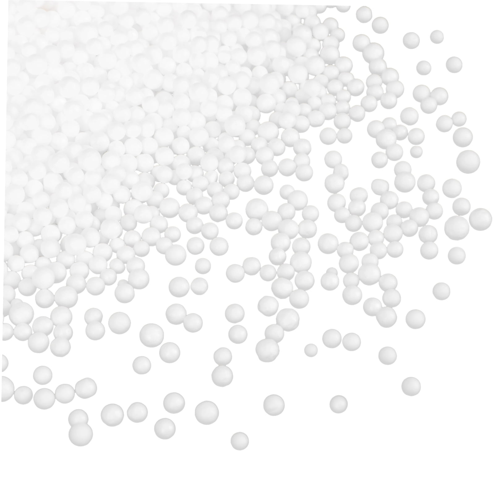 HOOWIFFY White Sofa Stuffing Foam Beads 1 Bag Approx 200g Cushion Filling Material for Pillows and Upholstery