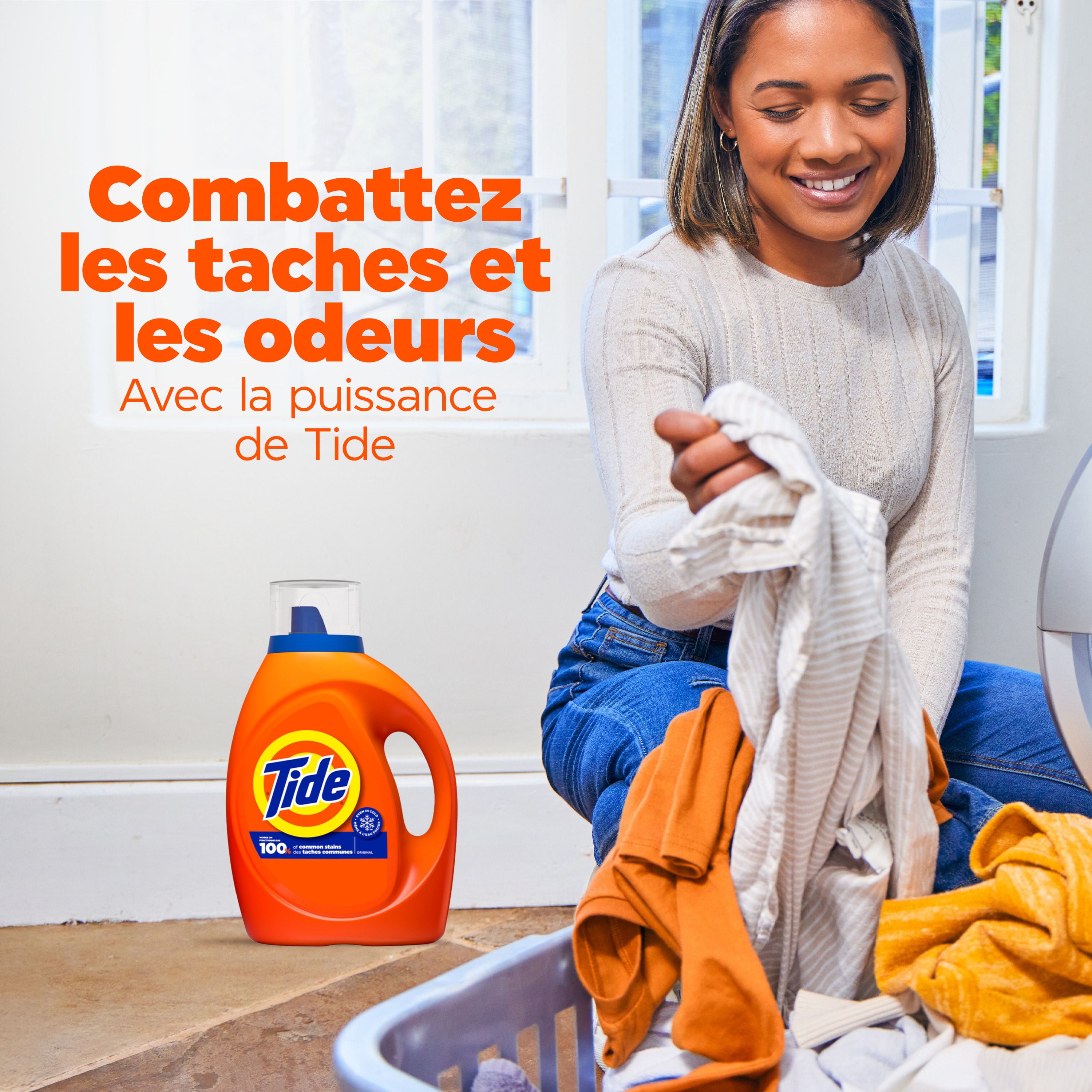 Tide Liquid Laundry Detergent, Original Scent, 3.9L