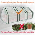 thumbnail image 4 of Sunny Garden Flower Greenhouse Portable Mini Greenhouse House Yard for Plants/Vegetables (3'x7.9'x3'), 4 of 12