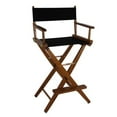 thumbnail image 3 of American Trails Extra-Wide Premium 30" Director's Chair Black Frame with Natural Canvas, Bar Height, 3 of 5