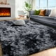 thumbnail image 3 of Alfombra PAGISOFE Abstract Shaggy 120 cm x 180 cm, gris oscuro, 3 of 9