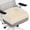Khaki, variant on General XLarge Seat Cushion, Memory Foam Cushion for Long Sitting Hours on Office Chair, Home & Car, Non-Slip Chair Pad for Relieving Back & Sciatica & Hip & Coccyx Pain (Blue)