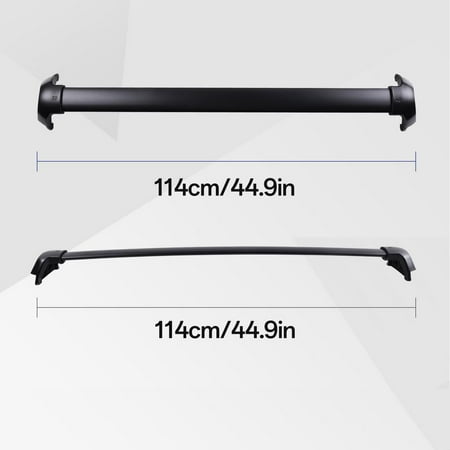 FLROHA Roof Cargo Rack Car Roof Rail Rack Car Roof Storage Car Luggage Rack Aluminum Alloy Car Roof Organizer for Fishing Rod Surfboards Kayaks benefit