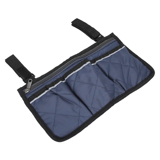 Accesorios para reposabrazos de silla de ruedas, bolsa lateral multifuncional para silla de ruedas, organizador lateral para silla de ruedas, bolsa lateral para silla de ruedas, diseño de clase mundial