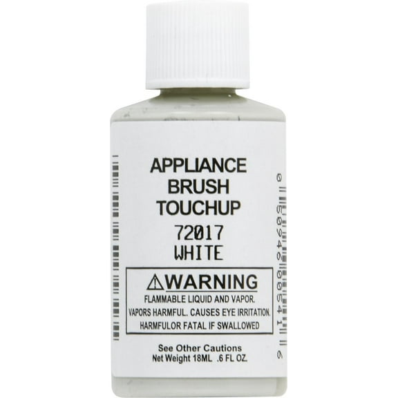 Whirlpool Appliance Brush Touchup White, 6 fl oz