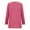 Pink, variant on Enjoytime Womens Casual Shirts Winter Womens Fashion Solid Color Long Sleeve Shirt Loungewear Homewear Loose Pullover Tee Top