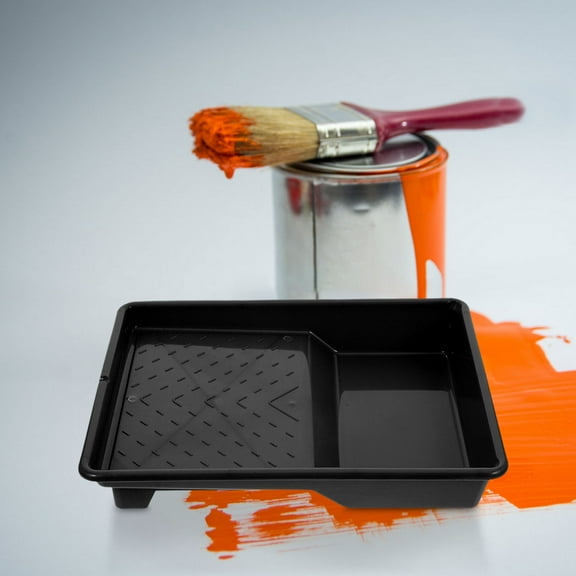 Hemobllo Disposable Plastic Paint Tray for Painting Walls with Roller Pan Liner