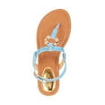 thumbnail image 3 of Victoria K Women's Circle Detail Rhinestone Embellished Fashion Sandal, 3 of 4