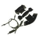 thumbnail image 5 of Sistema de suspensión del dial del casco con juego de almohadillas de revestimiento perilla ajustable modificaciones de la correa de la barbilla del casco para FAST para MICH OG verde, 5 of 12