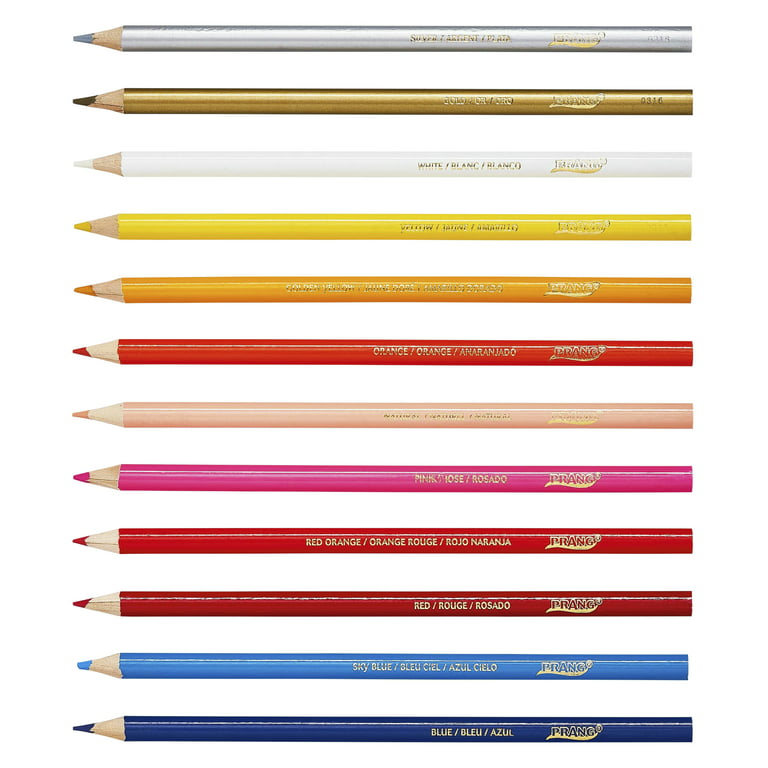 Prang Colored Pencils, Assorted Colors, Set of 36 