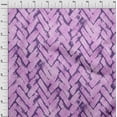 thumbnail image 4 of oneOone Cotton Cambric Medium Purple Fabric Brush Stroke Craft Projects Decor Fabric Printed By The Yard 42 Inch Wide, 4 of 4