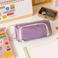thumbnail image 6 of Dmlowu Oxford Cloth Pencil Case with Handle, Large Capacity Pen Pouch for 50-100 Pens, Multi-Compartment Stationery Bag, Waterproof Zipper Pen Holder, 6 of 6