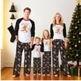 thumbnail image 4 of Family Christmas pajamas set, holiday pajamas set, suitable for family, soft and comfortable, with various styles,Man M, 4 of 7