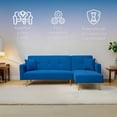 thumbnail image 3 of Ilios Innova | Sofá Cama 4 Plazas en L | Tapizado en Poliéster | Patas Metálicas | Diseño Multifuncional y Resistente, 3 of 9