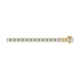 thumbnail image 2 of 3 Carat Diamond Tennis Bracelet in 14K Yellow Gold (7 Inch) - IGI Certified (SI1-SI2 Clarity), 2 of 3