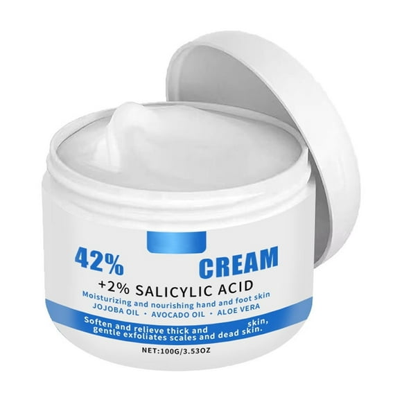 Fiudx Crema para Pies, Fórmula Hidratante Reparadora con Urea, Bálsamo Hidratante Suave para Pies, Solución para Talones Agrietados, Cuidado Diario Reconfortante, Apto para Todo Tipo de Piel, Tamaño