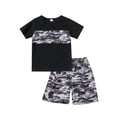 thumbnail image 1 of Set de ropa WMHNEI para niños pequeños, camuflaje de 5 a 6 años, 1 of 7