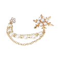 thumbnail image 2 of Copos De Nieve Broche Borla Cadena Regalos Popular Traje Abrigo Broche Para Baile, 2 of 9