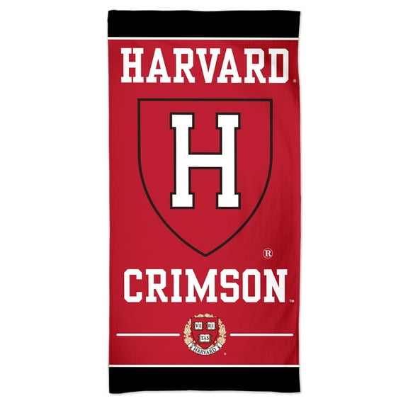 Harvard University Beach Towel 30 x 60 Spectra Beach Towel