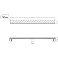 thumbnail image 3 of Dawn USA Dawn Memuru River Linear Shower Drain, 3 of 3
