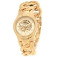 thumbnail image 2 of Invicta Women's 17251 Angel Skeleton Gold Tone Dial Gold Plated Steel Twist Bracelet Watch, 2 of 2