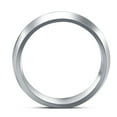 thumbnail image 3 of Pompeii3 Men's Polished Tungsten 6mm Dome Comfort Fit Ring Wedding Band, 3 of 3
