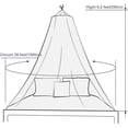 thumbnail image 4 of Glowing Stars Mosquito Net Bed Canopy,Hanging Bed Canopy,60*250*1250cm, 4 of 4