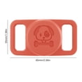 thumbnail image 4 of Para Apple Airtag Funda Silicona Soporte Impermeable Collar Perro () Naranja, 4 of 6