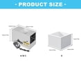 thumbnail image 5 of Sinyiin Electric Bird Feed Grains Cleaner Feed Blower For Pet Bird Clean Feeding Needs, 5 of 12