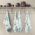 thumbnail image 5 of Coolnut Leave Branches Kitchen Dish Towel Set of 6, Soft Absorbent Drying Dishcloths Dish Towels with Hanging Loop for Kitchen Bathroom Bar Home Decor, 28 x 18 Inch Washcloth Gift, 5 of 7