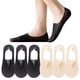 thumbnail image 1 of Calcetines de mujer, 6 pares, de nailon, antideslizantes, de corte bajo, finos, ligeros, 1 of 9