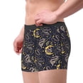 thumbnail image 2 of Pofeuu Snake Sleep Print Men’s Boxer Briefs, Moisture-Wicking Underwear, Regular,Trunk-Large, 2 of 5