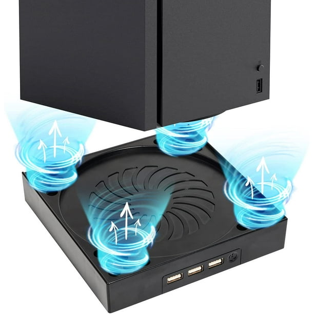 Cooling Fan for Xbox Series, Xbox Series X Stand Cooler with 3Port USB