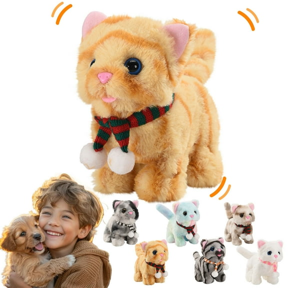 Interactive Robot Dog, Lifelike Robotic Pet Companion for Emotional Support, Compact & Portable Indoor/Outdoor Play, Long-Lasting Battery Life, STEM Learning Toy for Kids & Adults