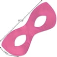 thumbnail image 2 of Máscara para ojos Amscan Super Hero Domino tela rosa, 2 of 3